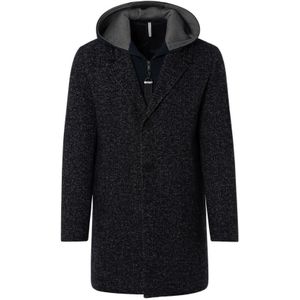 BENVENUTO Winterjas 'GILMORE'  donkerblauw / grijs