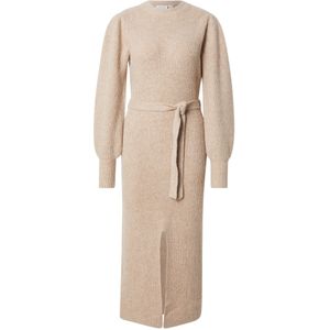 VILA Gebreide jurk  lichtbeige