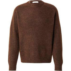 SELECTED Trui 'SLHRAI'  chocoladebruin