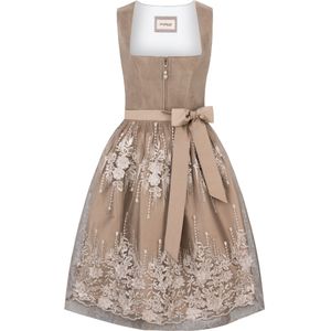 STOCKERPOINT Dirndl 'Sarah'  lichtbruin / wit