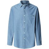 Pepe Jeans - Colman - Denim Overhemd - Korte Mouwen