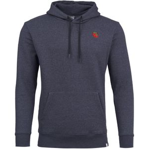 Mikon Sweatshirt 'Erdbeere'  duifblauw / jade groen / grenadine