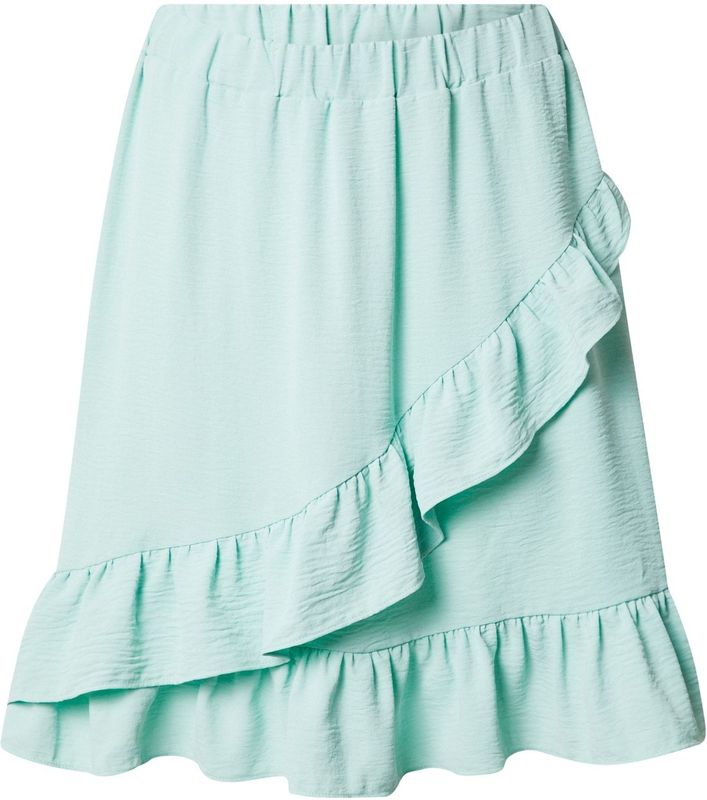 ONLY - Wikkelrok - Groen - Volantrok - Kort