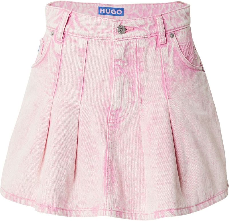 HUGO Gloom - Denim Rok - Blue - Katoen