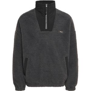 !Solid Trui 'Markmann'  donkergrijs