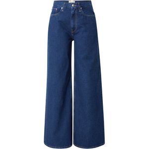 MUD Jeans Jeans 'Sara'  blauw denim / wit