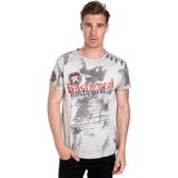 Rusty Neal - T-shirt - Zwart - 100% Katoen - Normale Pasvorm