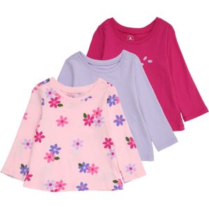 GAP Shirt  donkergroen / sering / fuchsia / lichtroze