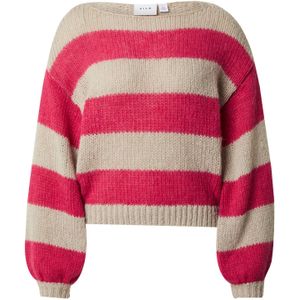 VILA Trui 'CHOCA'  beige / donkerroze