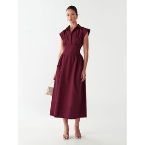 Willa Jurk 'ELLESE'  donkerrood