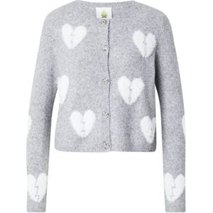 PRINCESS GOES HOLLYWOOD Gebreid vest  grijs / wit