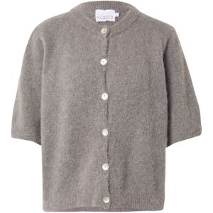 Noella Gebreid vest 'Kae'  lichtbruin