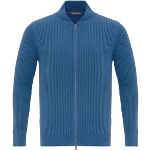 Jacey Quinn Gebreid vest  royal blue/koningsblauw