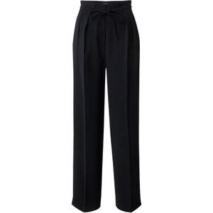 Guido Maria Kretschmer Women Bandplooibroek 'Karima'  zwart