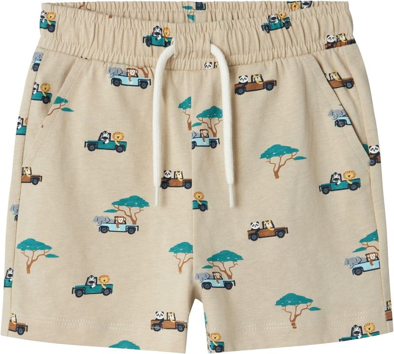 NAME IT Broek 'NMMJivan'  lichtblauw / bruin / greige / petrol