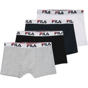 FILA Onderbroek  grijs gemêleerd / knalrood / zwart / wit