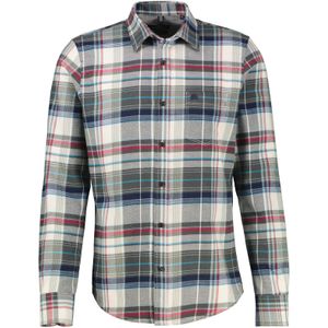 LERROS Overhemd  navy / grijs / rood / wit