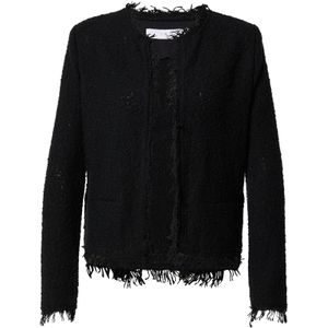 IRO Gebreid vest  zwart