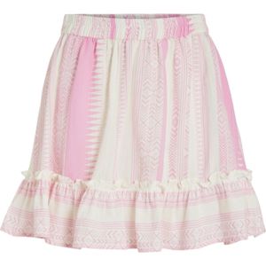 VILA Rok 'Tillie'  rosa / wit