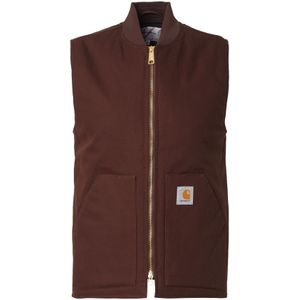 Carhartt WIP Bodywarmer 'Classic'  chocoladebruin
