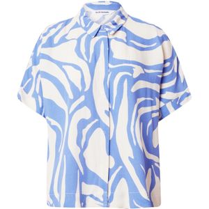 Soft Rebels Blouse  hemelsblauw / offwhite