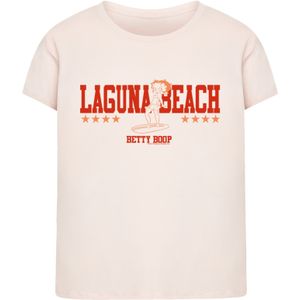 F4NT4STIC Shirt 'Betty Boop Laguna Beach'  oudroze / rood