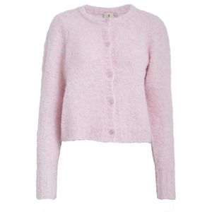 Peppercorn Gebreid vest 'Liss Cardigan'  pink
