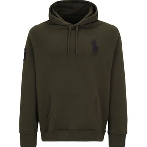 Polo Ralph Lauren - Sweatshirt - Olijfgroen - Capuchon met Trekkoord