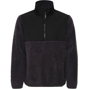 11 Project Trui 'PIET'  donkergrijs / zwart