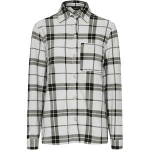 Oxmo Tussenjas 'Chia'  grijs / zwart / wit