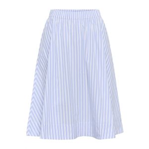 Part Two Rok 'Ingi'  lichtblauw / wit