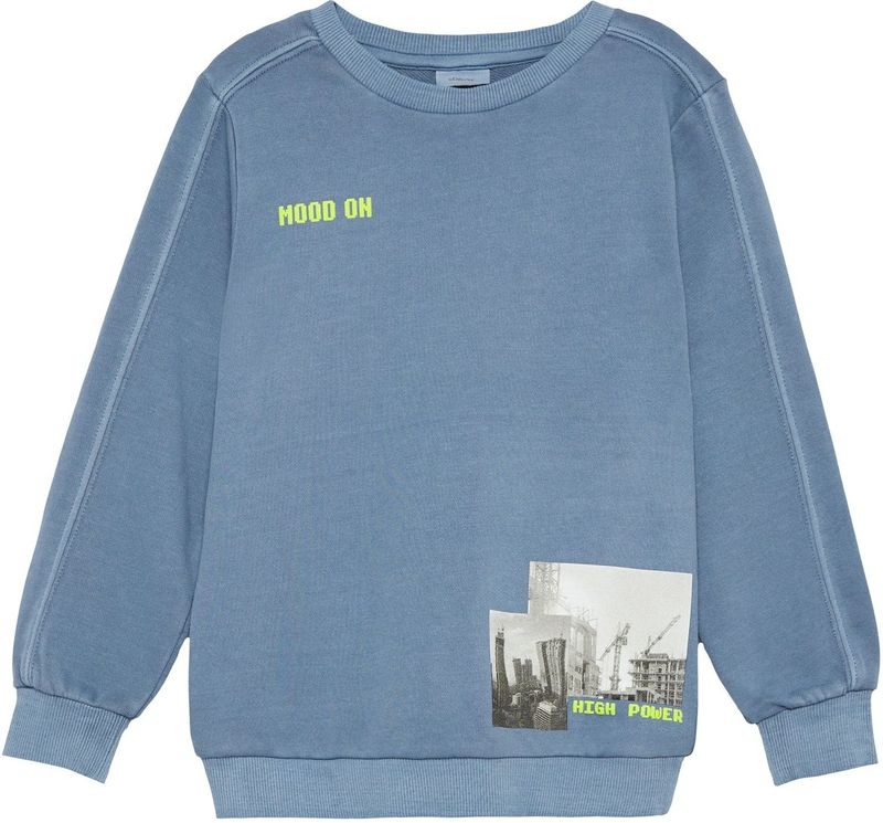 s.Oliver - Sweater - Lichtblauw - Katoen