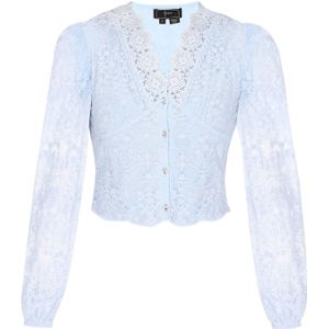 faina Blouse 'Fashion Look'  lichtblauw