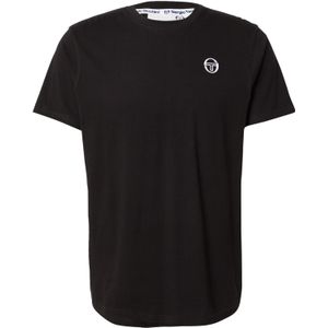 Sergio Tacchini Shirt 'MATTIA'  zwart / wit