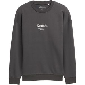 TOM TAILOR DENIM Sweatshirt  donkergrijs