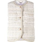 Rich & Royal - Gilet - Dames - Ronde Hals - Knoopsluiting