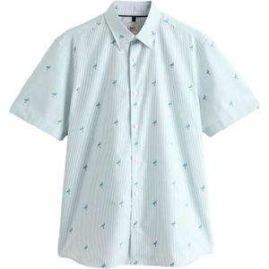 Next Overhemd  blauw / mintgroen