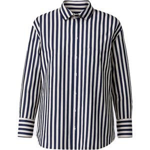 Touche Prive Blouse  navy / wit