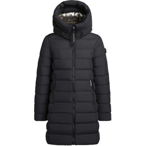 khujo Wintermantel 'Nekar'  zwart