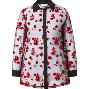 MIAMODA Blouse  rood / zwart