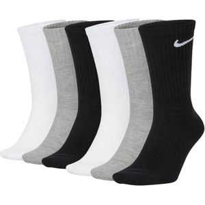 NIKE Sportsokken  grijs / zwart / wit