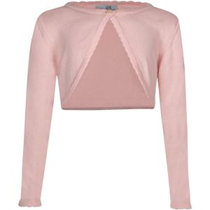 happy girls Gebreid vest  rosa