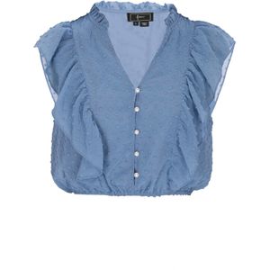 faina Blouse  turquoise / lichtblauw