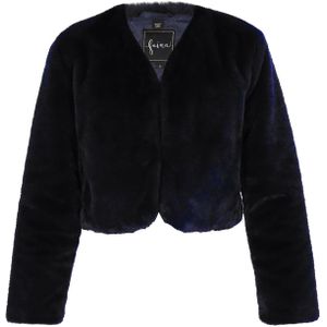 Faina - Bolero - Zwart - Nepbont - Korte Pasvorm