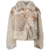 Plush - Pluizig Jas - Polyester - Warm - Lange Mouwen - Gespreide Kraag