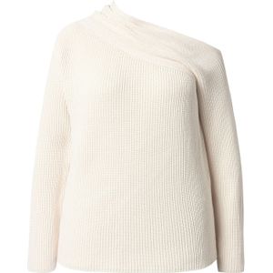 Ulla Popken Trui  parelwit