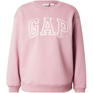 GAP Sweatshirt 'HERITAGE'  rosa / wit