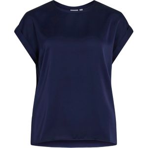 VILA Shirt 'VIEllette'  violetblauw