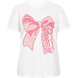 NALLY Shirt 'Fashion Look'  watermeloen rood / wit