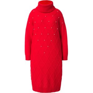 MIAMODA Gebreide jurk  rood